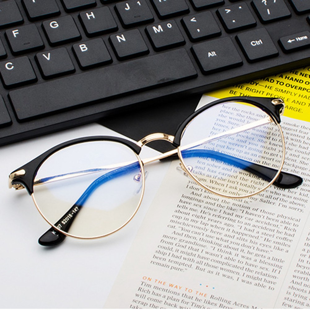 Transparent Computer Glasses Frame Women Men Anti Blue Light Square Eyewear Blocking Glasses Optical Spectacle Eyeglass