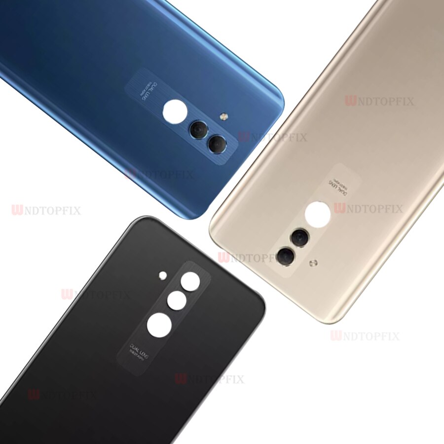 Neue Für Huawei Mate 20 Lite Batterie Abdeckung Zurück Glas Panel Hinten Tür Gehäuse Case-Mate 20 Lite Batterie Abdeckung 20 Lite Ersetzen