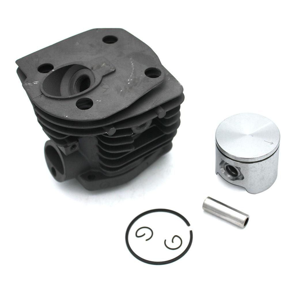Nakisil Cylinder Piston Kit for Husqvarna Chainsaw 340 340E 340EPA 345E 345EPA 350 350EPA 351 351EPA PN 503869971 503869903