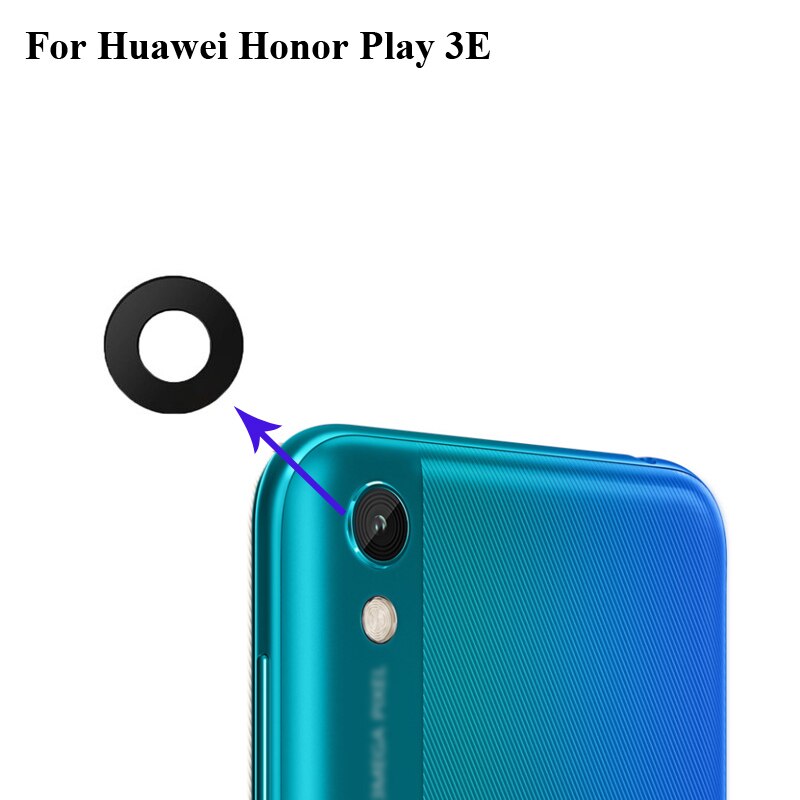 Voor Huawei Honor Play 3e 3 E Back Rear Camera Glas Lens test goede Vervangende Onderdelen Voor Huawei honor Play3e