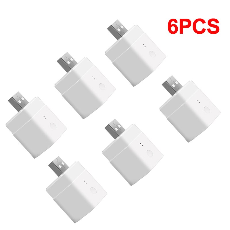 SONOFF Micro Wireless USB di Smart Adapter 5V Wifi Mini USB Adattatore di Carica Prodotti E Attrezzature Smart Per Il Controllo Remoto Funziona Con Alexa Google Casa: 6pcs