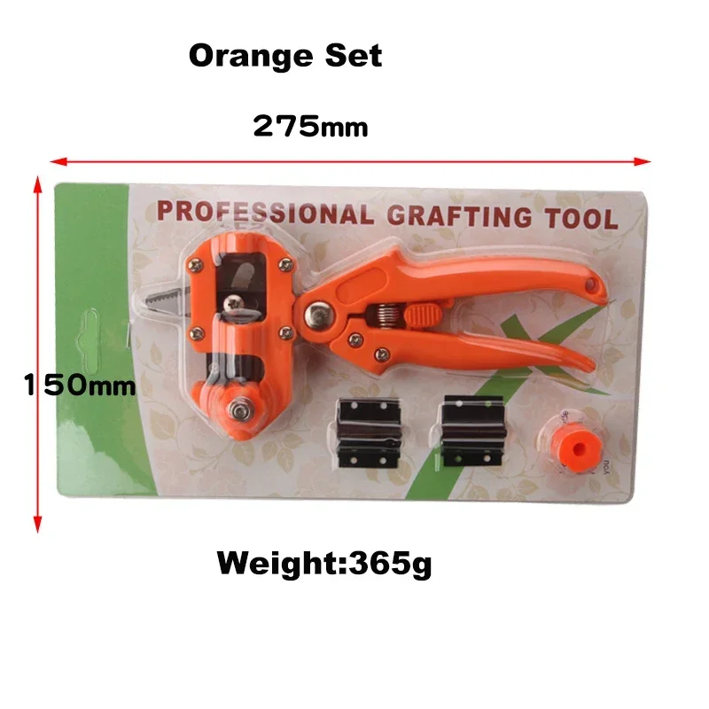 Kit d'Outils de Greffage 2 en 1, Sécateur de Jardin avec Remplacement de Branches de Plantes, de Vigne, d'Arbres Fruitiers, Analyste d'Outils de Coupe, Ciseaux: Argent