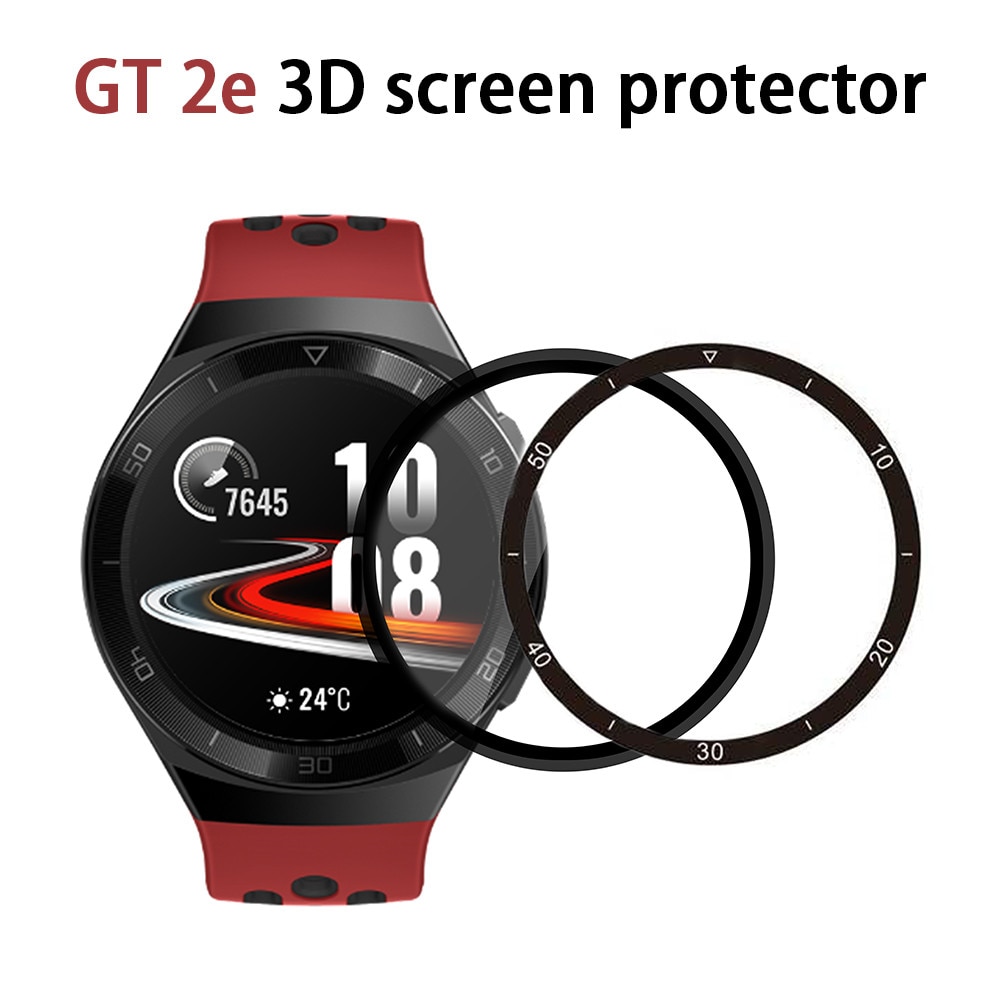 Film Voor Huawei Horloge Gt 2e Screen Protector Voor Horloge Gt 2E Vol Zachte 3D Gebogen Composiet Flexibele Beschermende Film accessoires