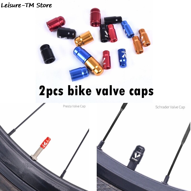 Valve Cap Bike Aluminium Alloy Valve For Bicycles Caps Tire Dust Cover
