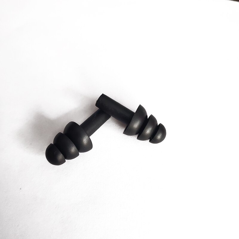 Anti Snoring Sleeping Ear Plugs Anti Noise Sound Insulation Sleeping Earplugs Foam Soft Noise Reduction Earplugs Ear Protection: black