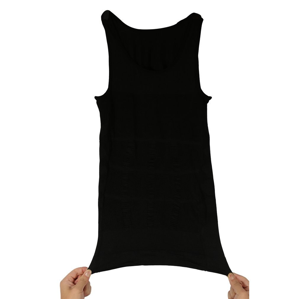 Corset amincissant pour hommes, gilet amincissant, ventre plat, ceinture à la taille, chemise, sous-vêtements, tendance, 7