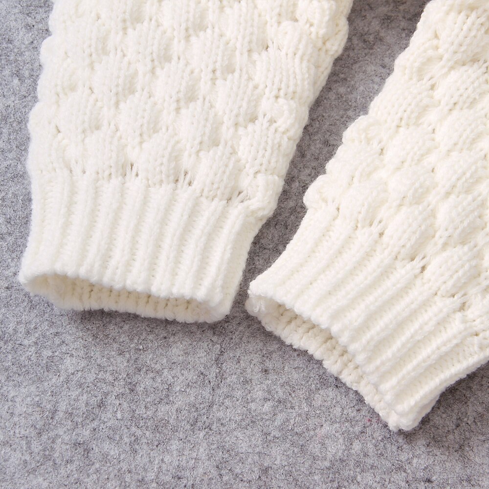 Geboren Baby Kleding Cartoon Beer Gebreide Jongens Rompertjes Lente Herfst Winter Baby Meisje Romper Lange Mouw Toldder Jumpsuit 18M