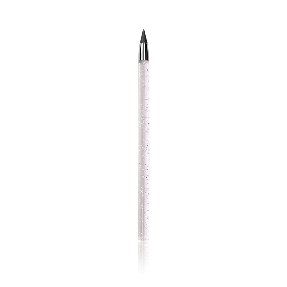Nessun inchiostro penna eterna carino staccabile nuova matita HB matita cancellabile studente penna per scrivere penna per bambini penna per pittura matita meccanica: silver1