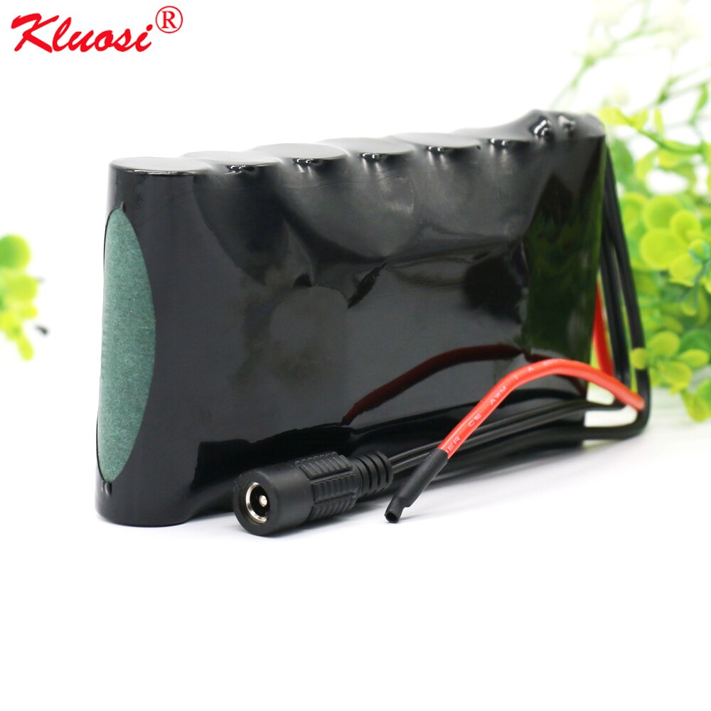 KLUOSI 24V Battery 7S1P 24V/29.4V3.5Ah for NCR18650GA Li-Ion Battery Pack Electric Motor Bicycle Scooter with 25A BMS Balanced