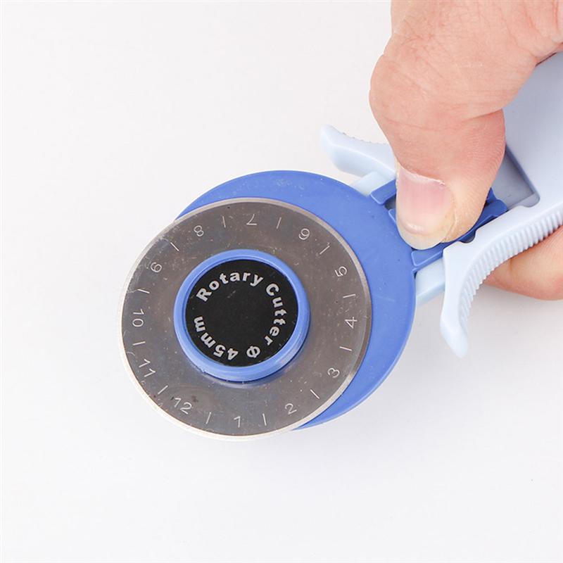 1Pc Cloth Cutter Cloth Material Tailor Rotary Cloth Patches Cutting Wheel Cutting Machine Clipper Cutter
