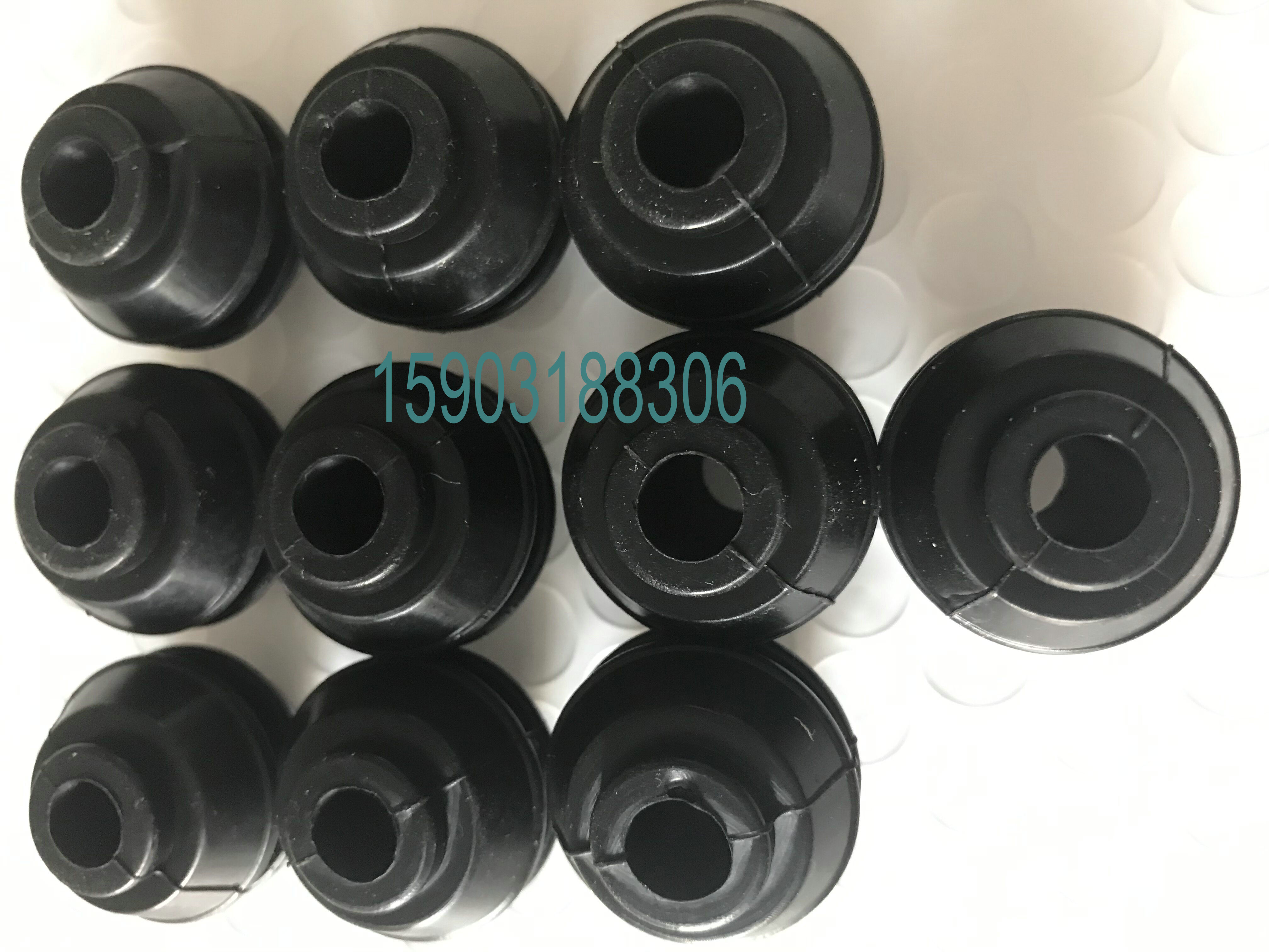 10pcs silicone rubber grommets solid circle for AN3 brake hose