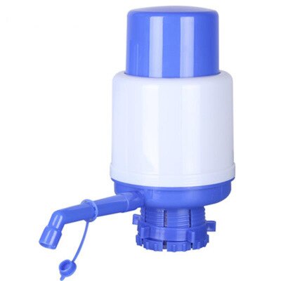 Vandflaskepumpe, usb-opladning automatisk drikkevandspumpe bærbar elektrisk vanddispenser vandflaskekontakt: Manuel pumpe
