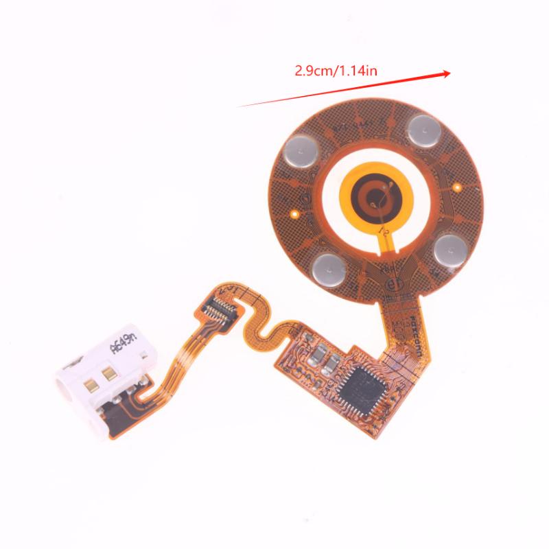 Roda de clique com fita de cabo flexível para IPod Nano 2 2o 3 3o 5 5o acessórios