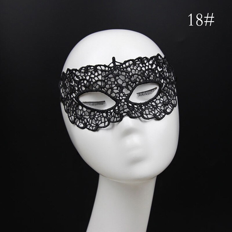 Oogmasker Sexy Kant Venetiaans Gemaskerd Bal Halloween Party Kostuum: 018