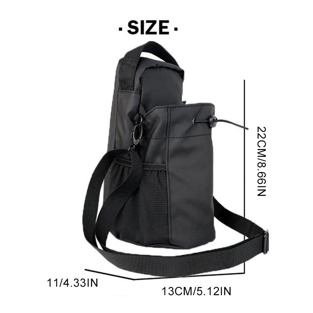 Magnetische sporttas Waterfles Tas Crossbody Waterfleszakje Telefoonhouder Waterfles Draagtas voor Heren Dames