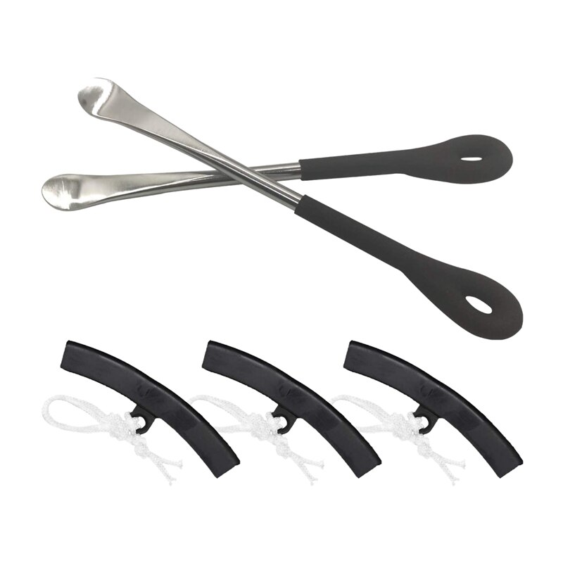 Par de ruedas tipo cuchara de 10 pulgadas, palanca de hierro, herramienta de Reparación y cambio de bicicleta, Kit de fundas protectoras de llanta 3x