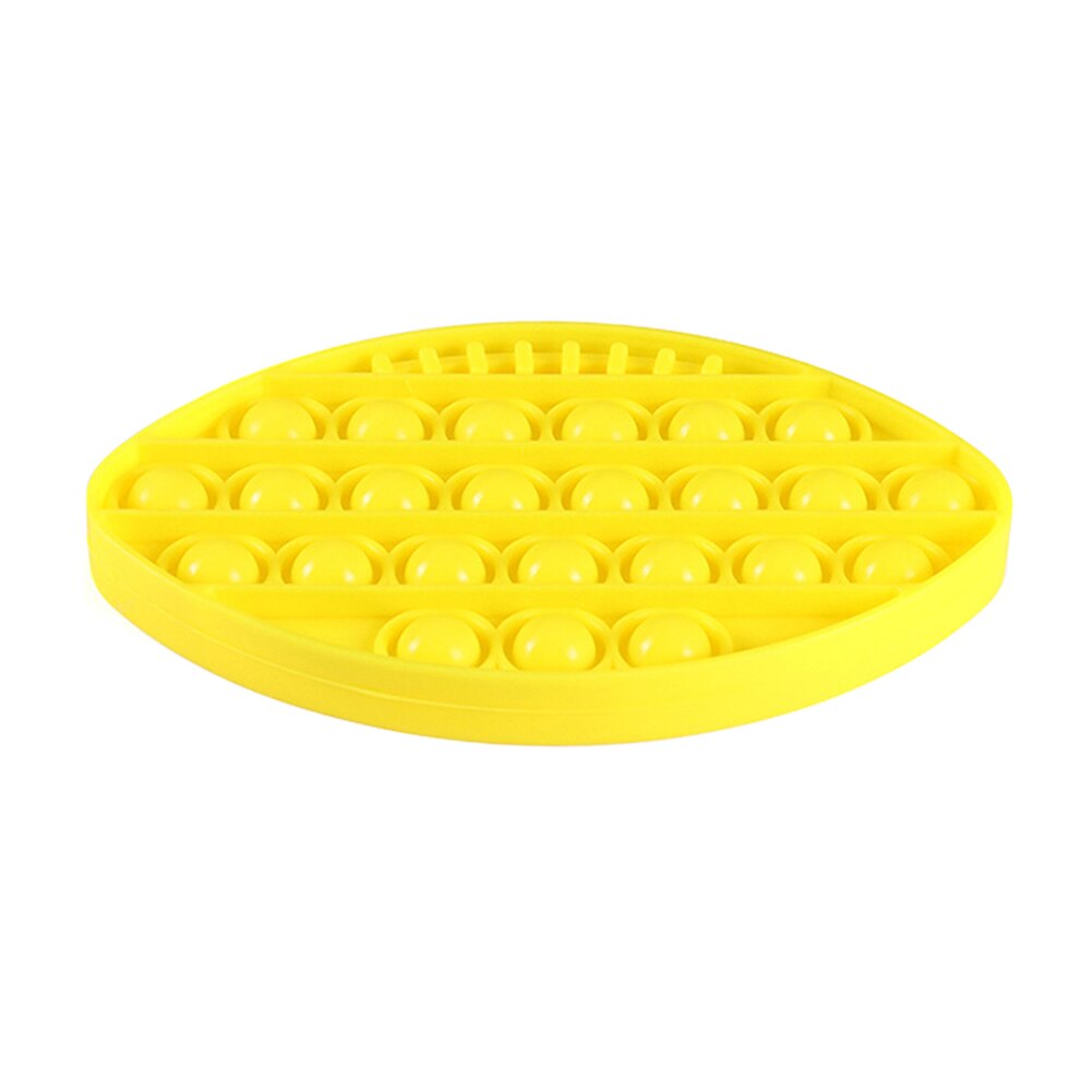 Divertente Push Pop Bubble autismo sensoriale ha bisogno di Antistress Kid Fidget giocattoli per bambini regali per adulti divertenti giocattoli Antistress: Yellow