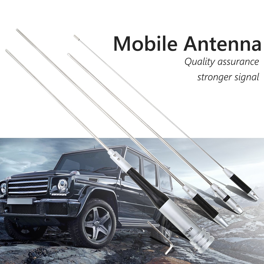 SG-7900 Dual Band Mobile Antenna 144/430MHz VHF UHF Fold Over Aerial with UHF Male Connector Male Connector