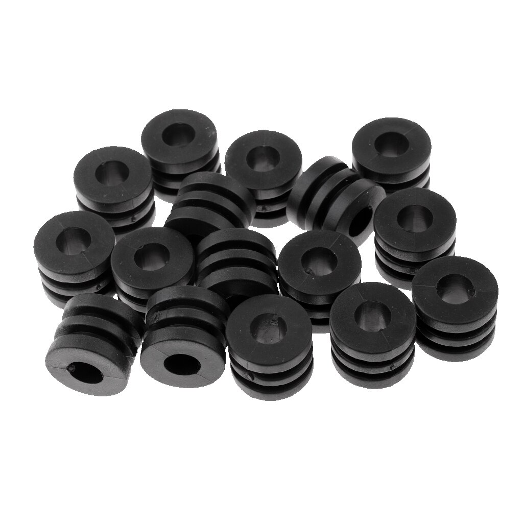 16 Pieces Replacement Rubber Rod Bumpers Set For 1... Grandado