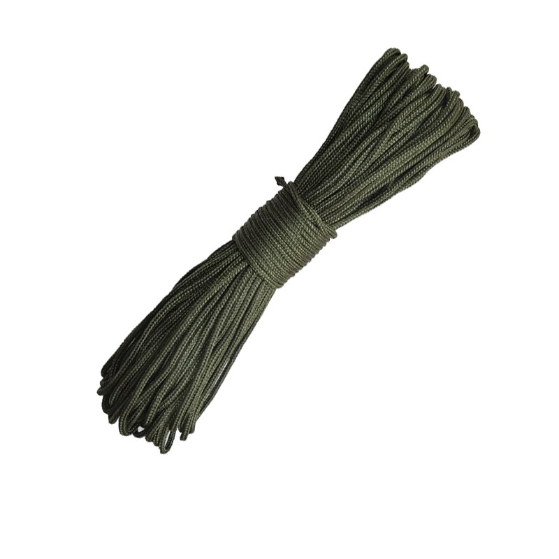 Dia 3 mm 5 10 20 30 metrów rdzeń spun linka spadochronowa smycz namiot liny dla Camping Clothesline DIY bransoletka: Zieleń wojskowa / 5M