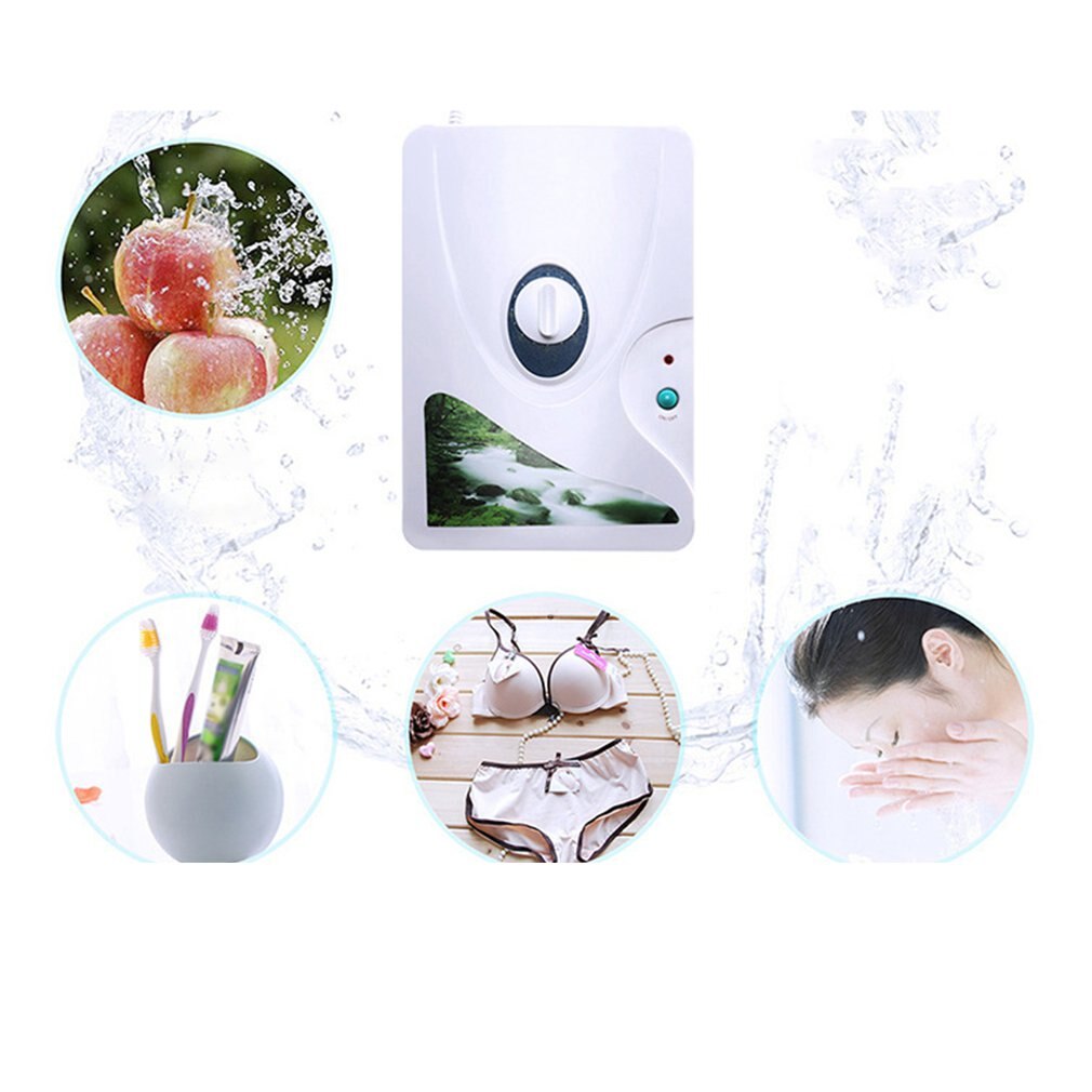 Praktische Ozon Generator Ozonizer Ionisator O3 Timer Luchtreinigers Plantaardige Olie Verse Vlees Zuiveren Lucht Water