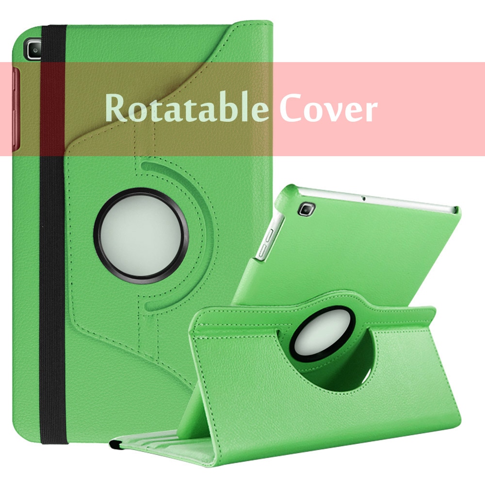 360 Rotating Case for Samsung Galaxy Tab A 10.1 T510 T515 Stand PU Leather Cover for SM-T510 SM-T515 10.1 inch Cover: 4