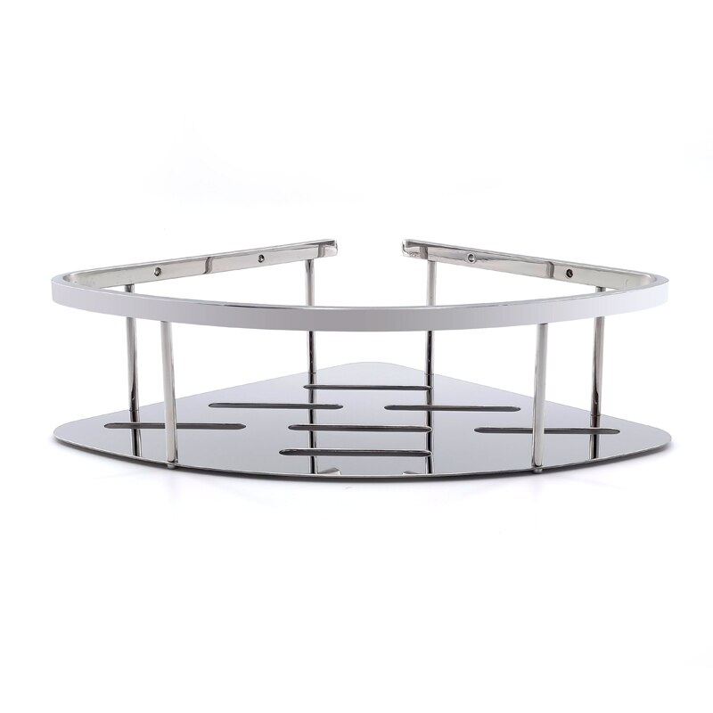 Vgx Badkamer Douche Trangle Shelf Hoek Opbergrek Organizer Muur Gemonteerde Planken RVS Mand Keuken Accessoires: Default Title