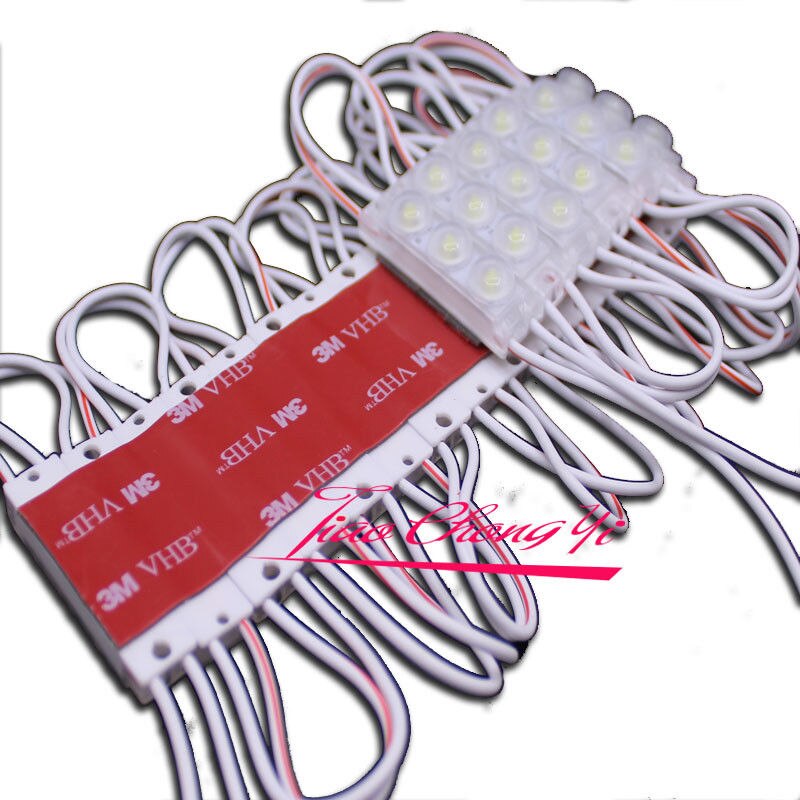 20X2 W 2835 wit 180 graden LED Module SMD 3 LEDS Light 12 V IP68 Waterdicht