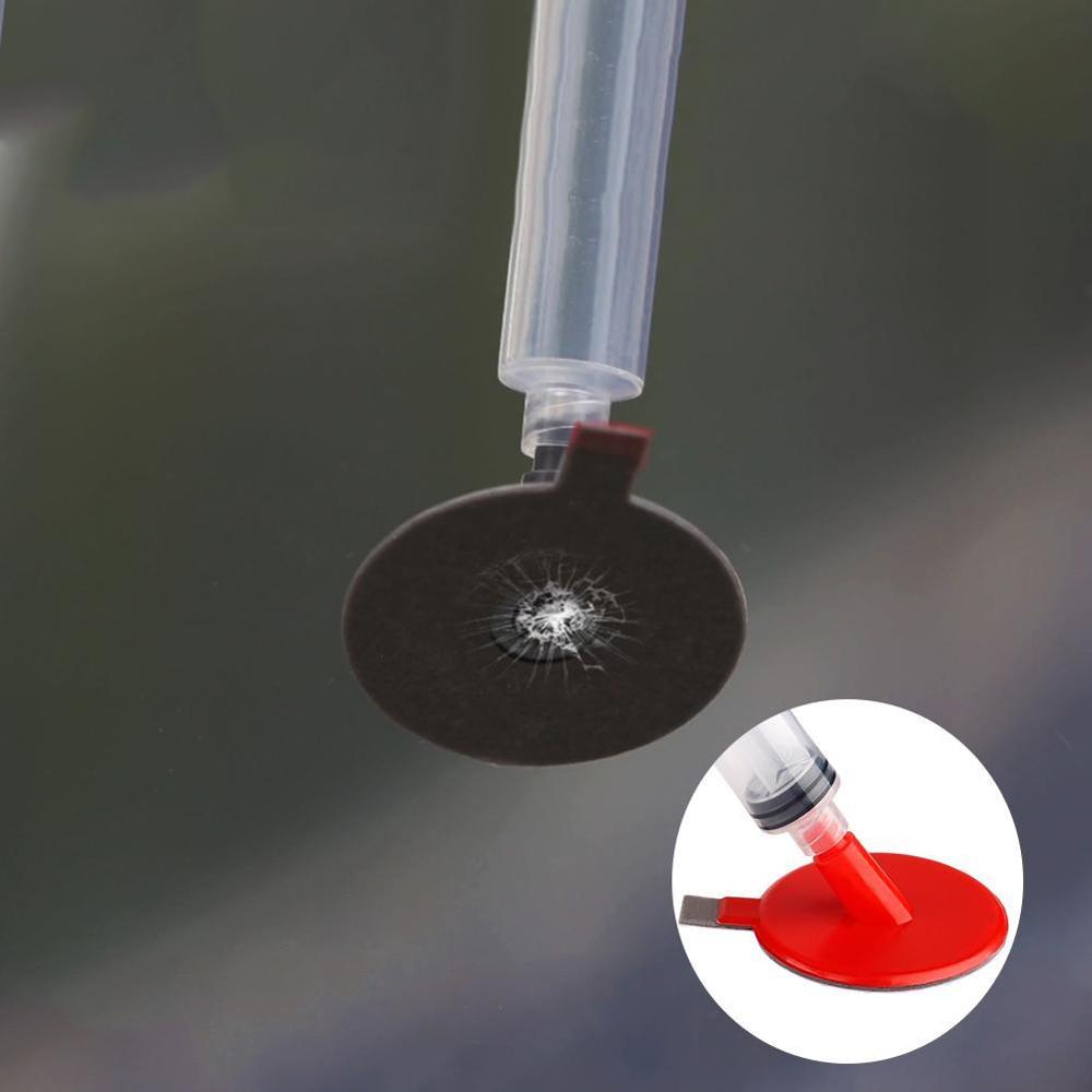 DIY Repair Kit Tools Auto Car Glass Windscreen Windshield Stickers For Chip Bullseye Protective Repair Decorative Crack Set M2R5