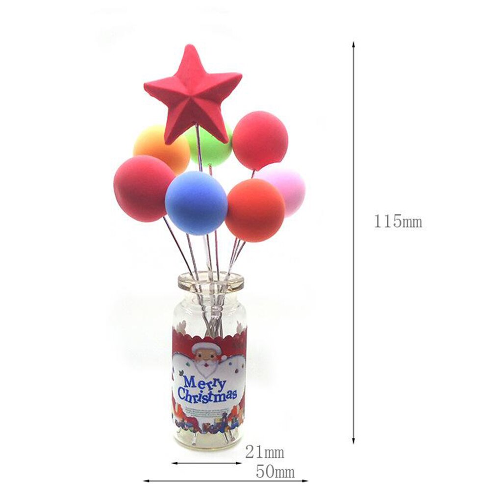 1:12th Doll House Xmas Balloon Accessories Simulation Doll House Mini Furniture