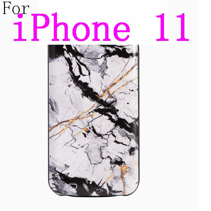 For iPhone SE 6 6S 7 8 Plus charging case Smart External Battery Charger Case Power Bank For iPhone X XR XS Max 11 Pro Max: i11-HHDLS
