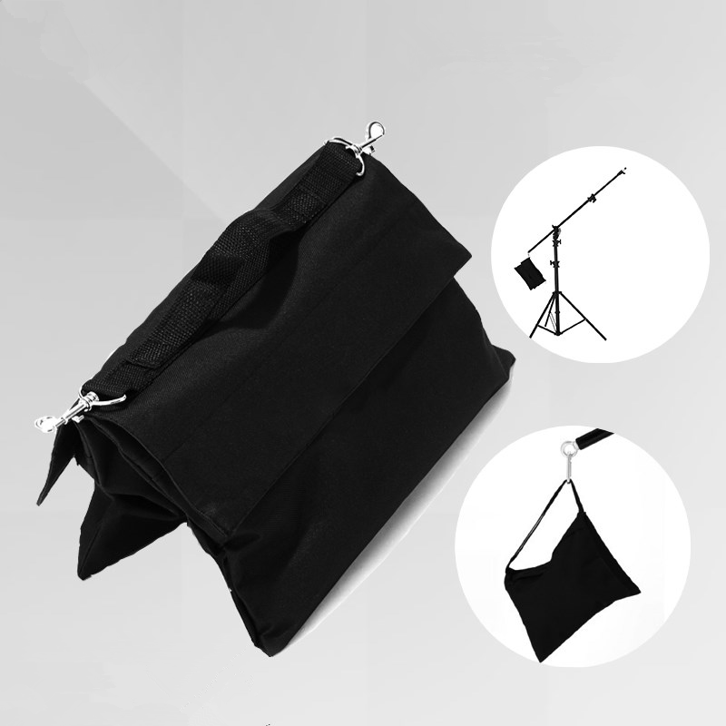 4pcs/2pcs/1pc Black Sand Bag Weight Bags For Photography Studio Video Studio Stand Sandbag For Light Stands Boom Arms Tripods