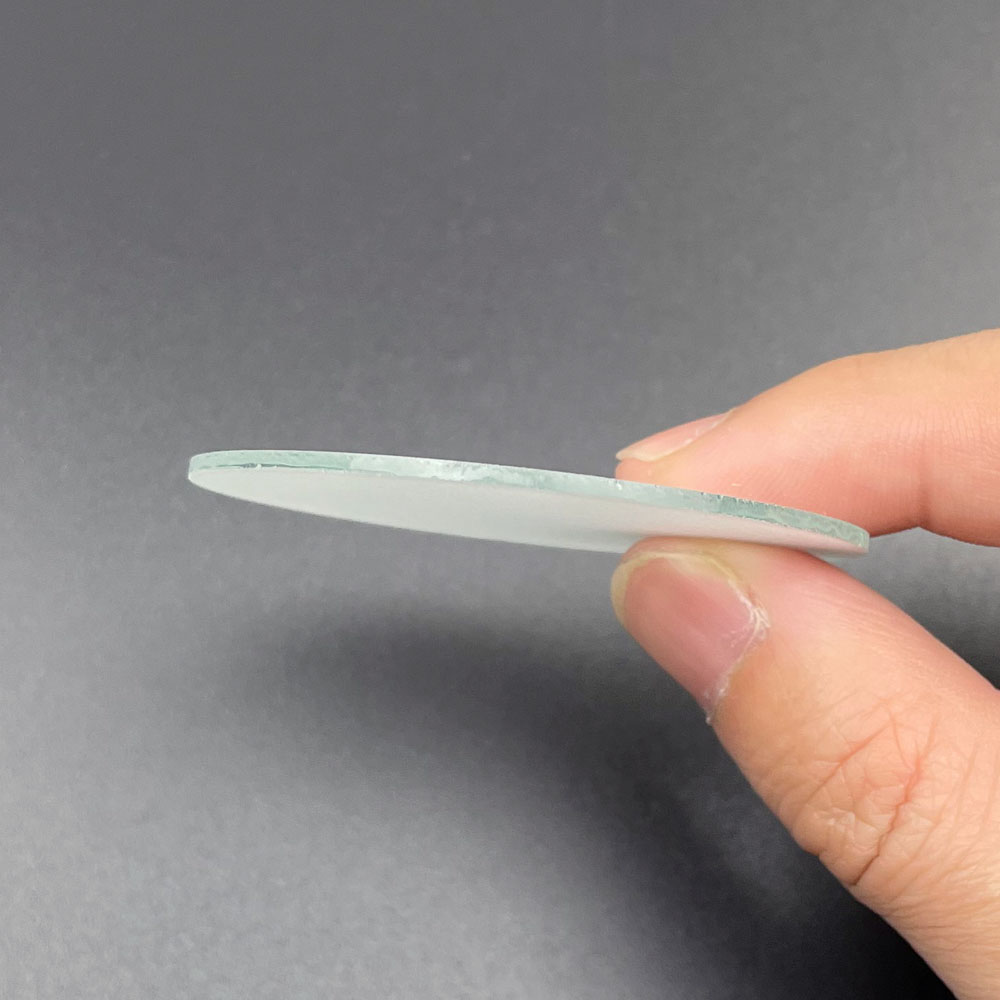 2pcs Frosted Glass 35mm 44.5mm 50mm 59mm 64mm 69mm Round Flat Semitransparent Glass Lampshade For LED Lamp Down Light Flashlight