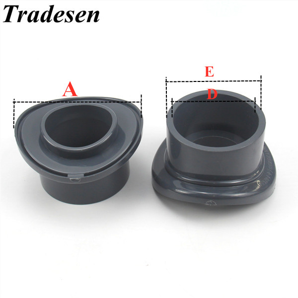 1pc UPVC Plastic saddle interface Saddle joint Arc generation Tee Saddle sampling Header Garden landscape PVC tube connector: 32x16x20mm