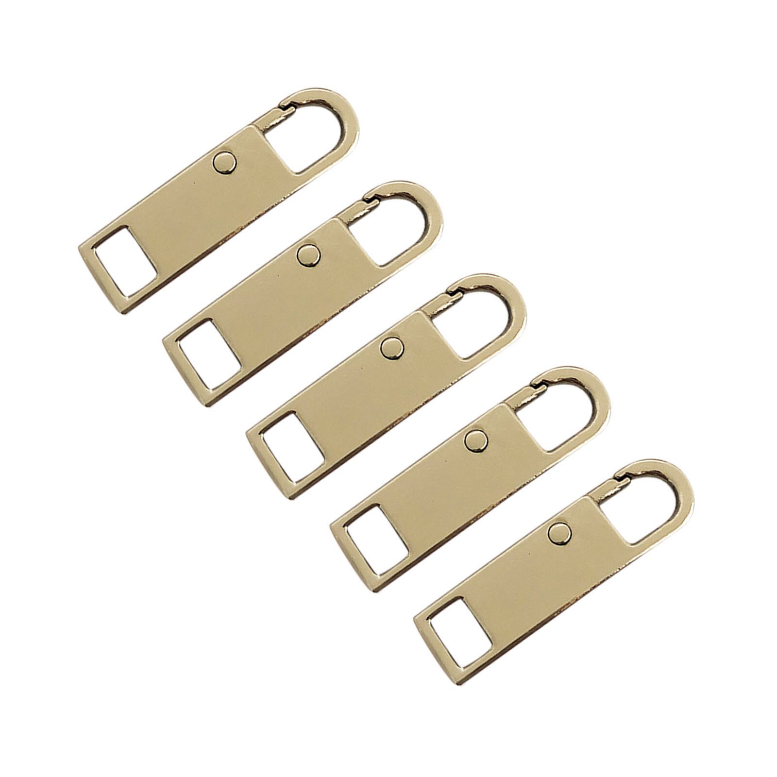 Universal Detachable Zipper Puller Set Removable Multifunctional Zipper Head Zipper Lightning Repair Kits zamki błyskawiczne: 5PCS B