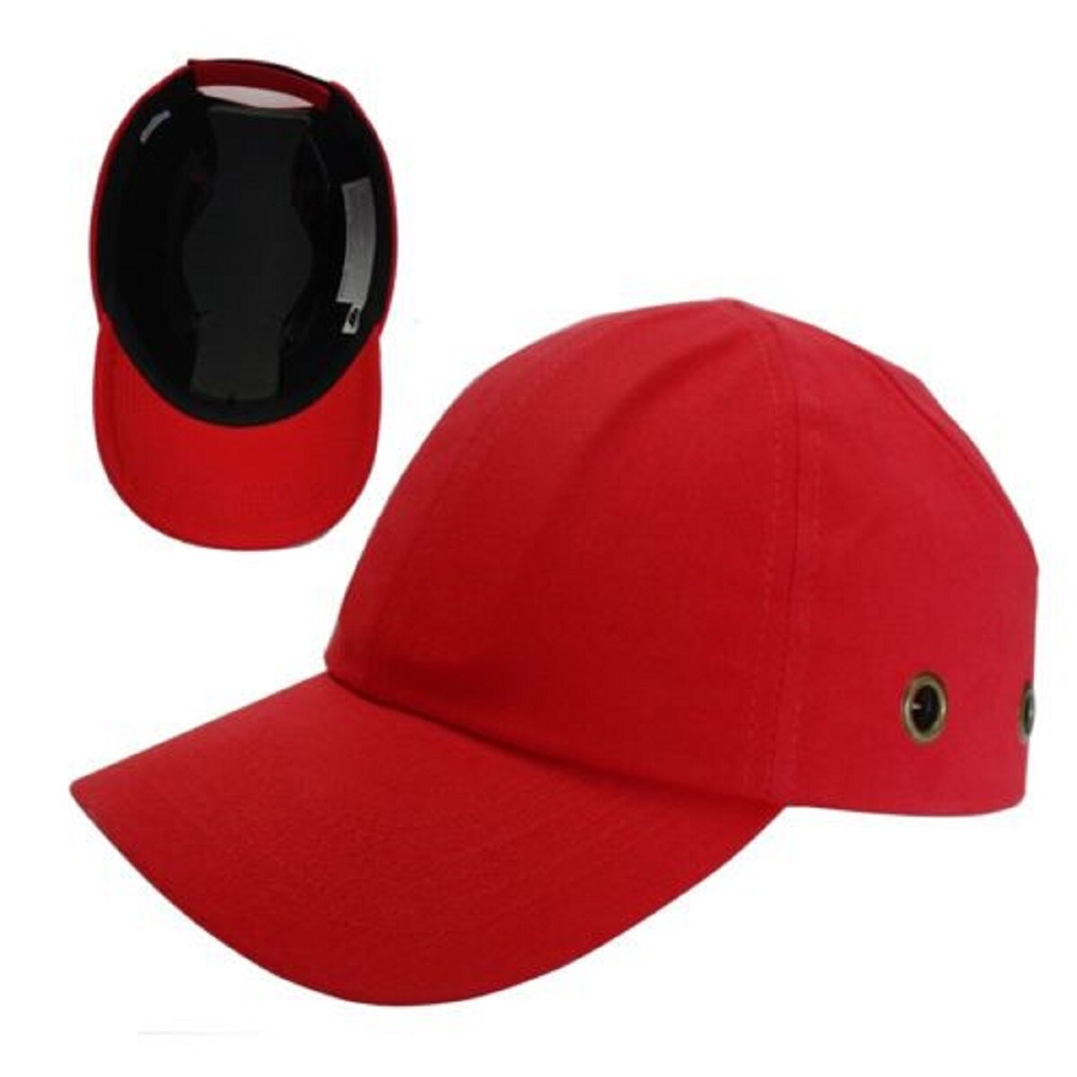 Adjustable Safety Bump Cap Lightweight and Breathable Hard Hat Head Helmet Workplace Construction Site Head Protection Cap