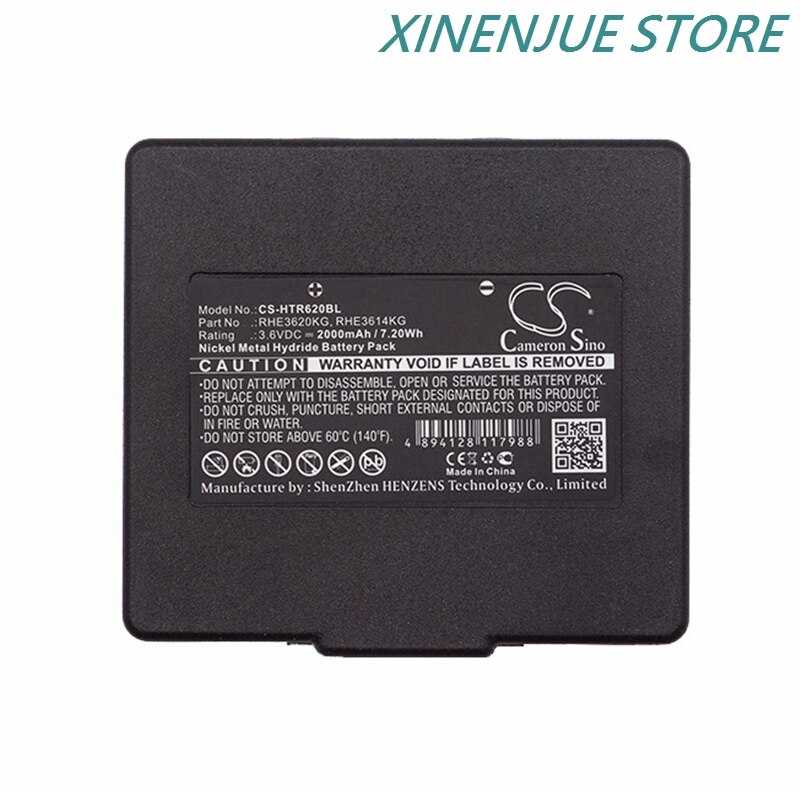 Cs battery 2000/2500 mah for abitron mini ,ex2-22, komatsu remote control transmitter, hetronic 68300600,68300900: 2000 mah