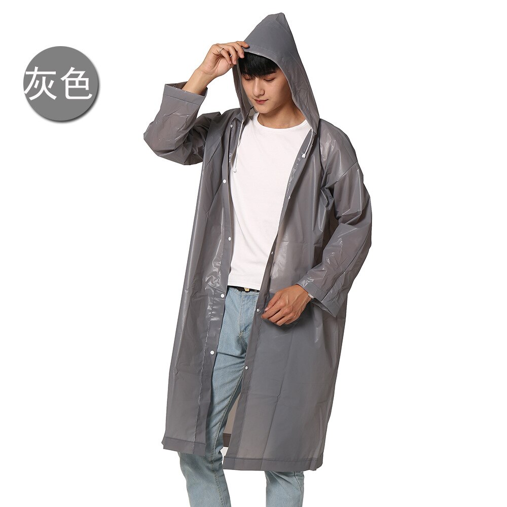Chubasquero Con Capucha Para Hombre, Chaqueta Impermeable Ligera
