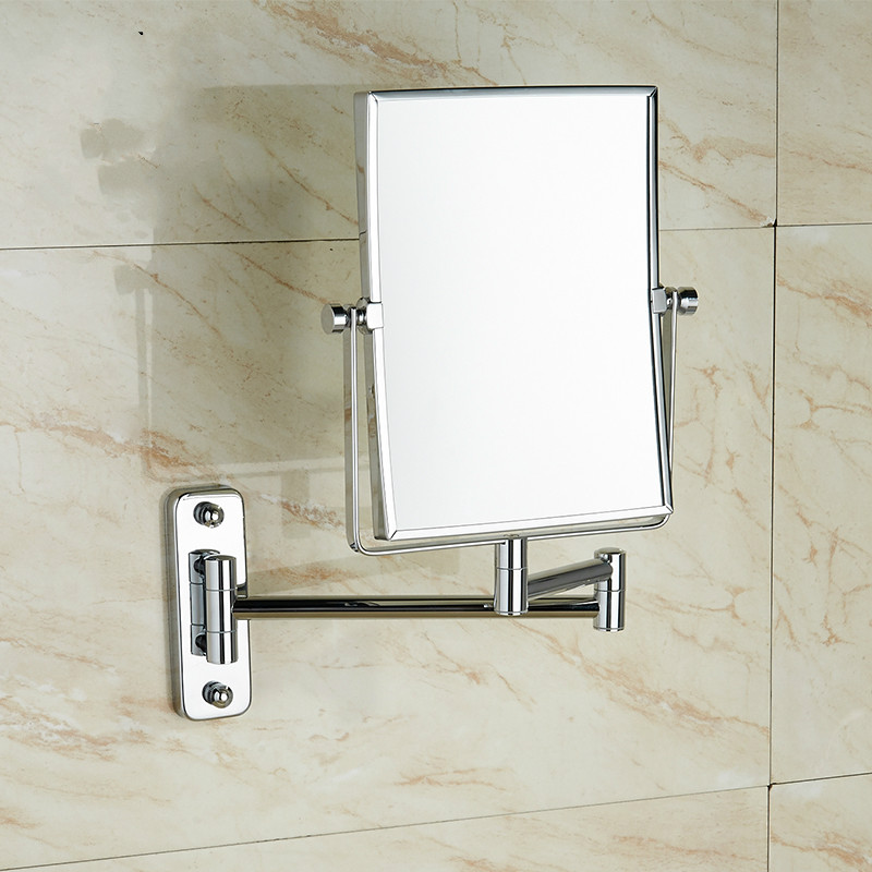 Extendable Magnifying Bathroom Wall Mounted Mirror Mural Light Vanity Makeup Bath Cosmetic Smart Mirrors pf101506