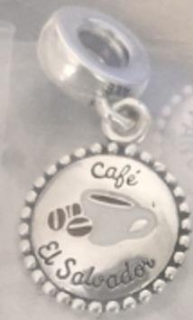100% 925 Sterling Silver Love Coffee Cup Pendant Women Jewelry Dangle Charm Factory Direct: 2606