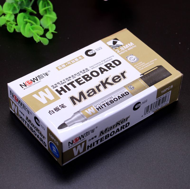 CHINA Supplier Dry and wet erased Whiteboard Marker Pen with 2.8mm Bullet Tip refillable whiteboard pen