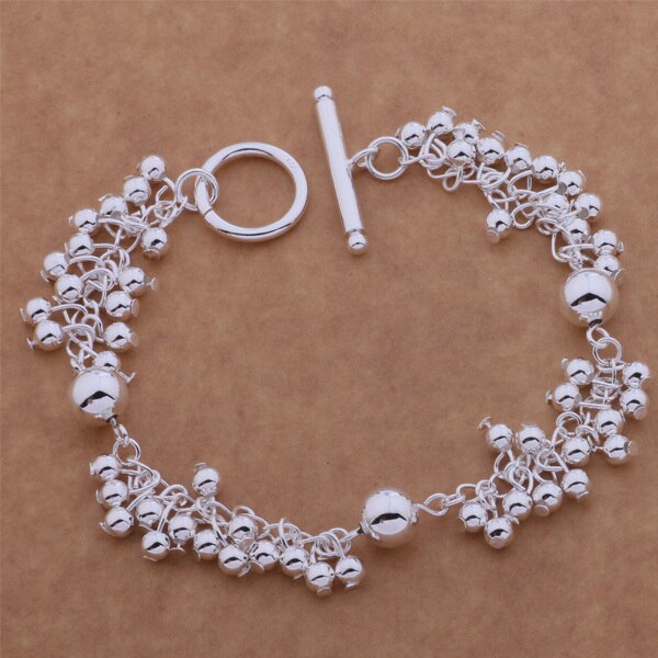 Hurtownia wysokiej jakości modna biżuteria posrebrzana bransoletki WB-039