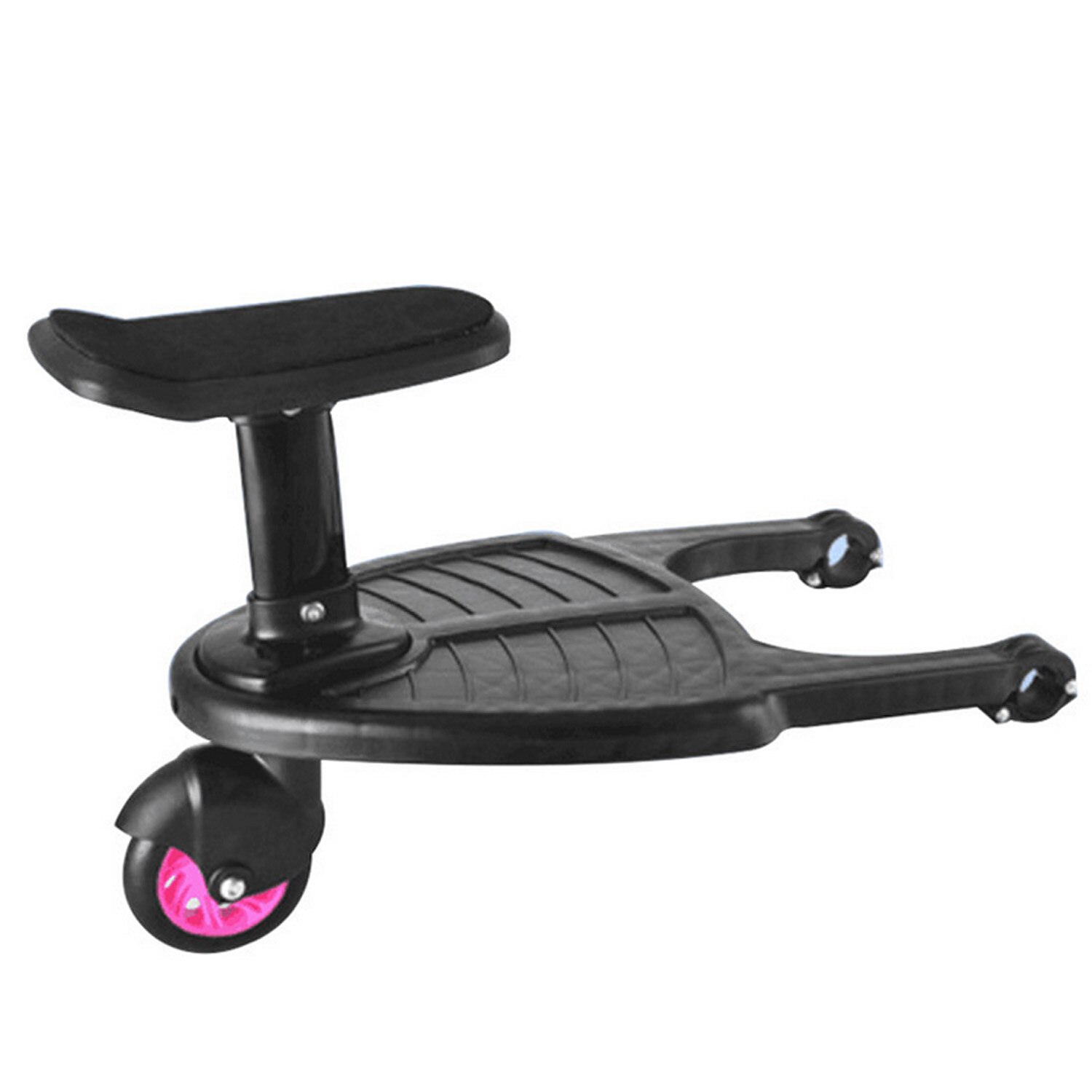 Adaptador de Pedal auxiliar para cochecito de bebé de , tablero con ruedas, Asiento desmontable para niños: Pink