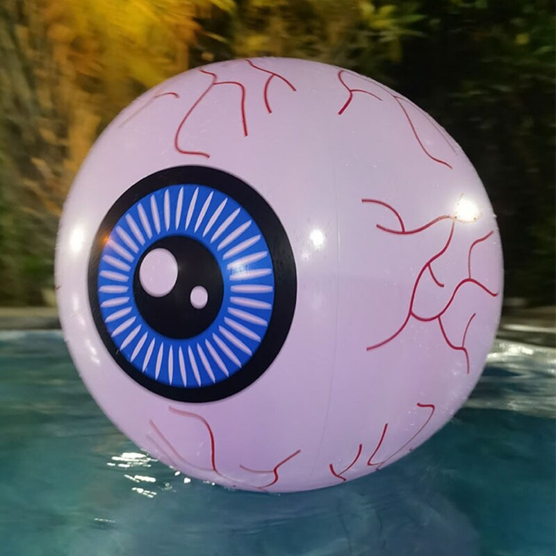 Telecomando gonfiabile di Halloween bulbo oculare luminoso a Led da 16 pollici cambia colore colorato per la festa di Halloween ma-gico