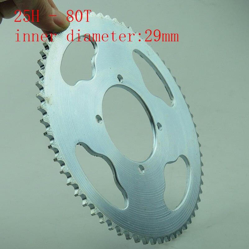 Hoge Sterkte Staal Tandwiel 54mm 80 Tanden 25H - Voor 47cc 49cc Crossmotor ATV Quad Mini Moto