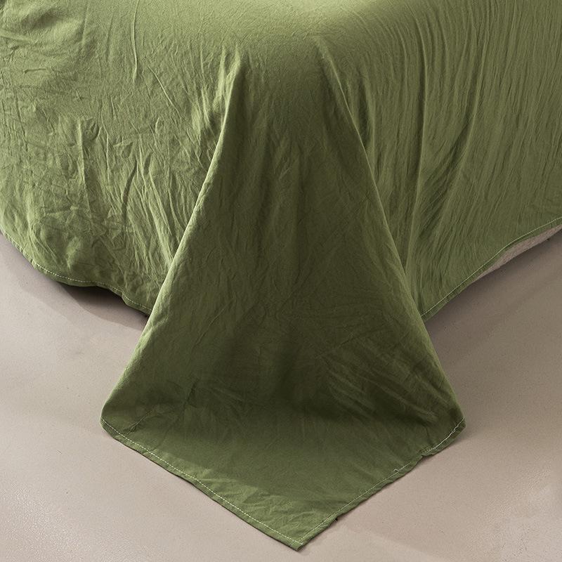 Huistextiel groene cactus beddengoedsets 4 stuks roze wortel gewassen katoen polyester zacht dekbedovertrek beddengoed laken kussenslopen