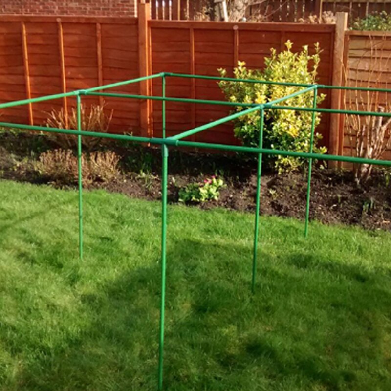Joints en PVC 16MM 5 pièces Support Stable pour serre robuste cadre en plastique connecteur de construction polyvalent fournitures de jardin