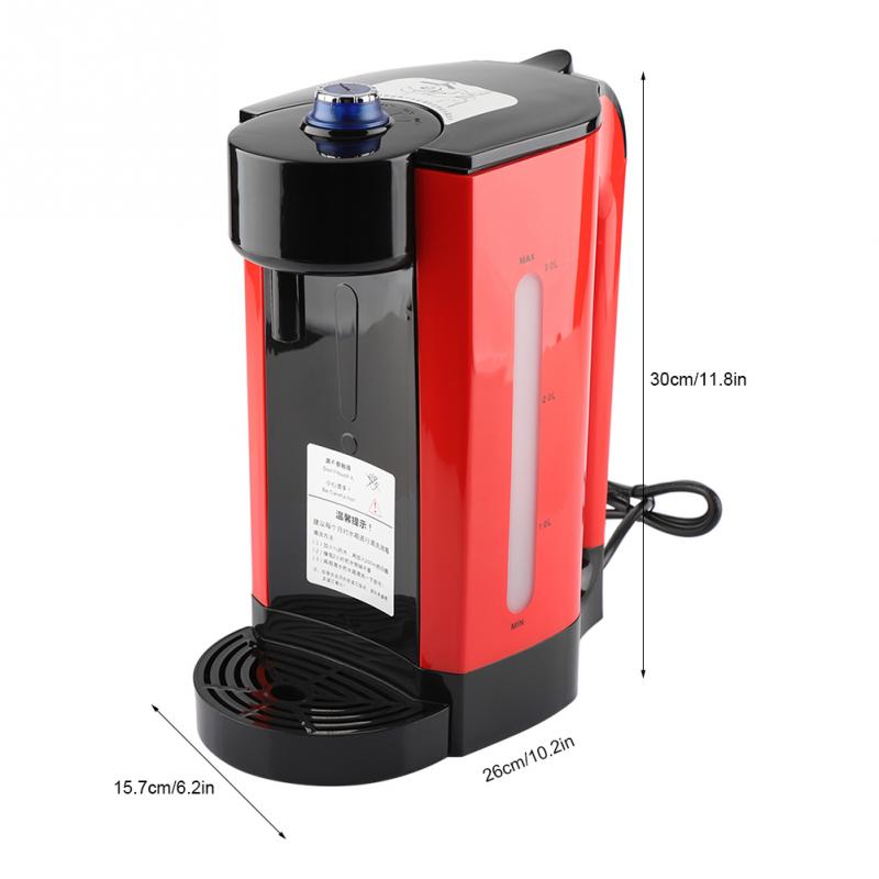 3l elektriska vattenkokare rostfritt stål 1500w bärbara resevattenkokare sonifer automatisk avstängningssystem värmekokare 220v