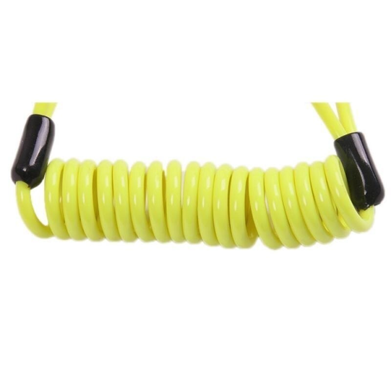 120cm Motorcycle Motorbike Safety Disc Brake Lock Spring Reminder Cable Coil Chic