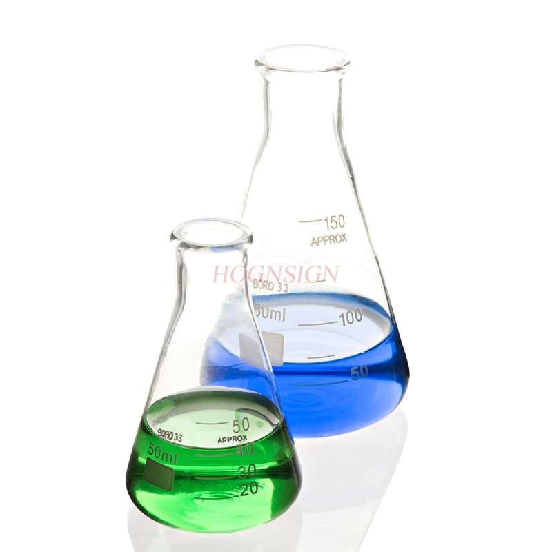 Erlenmeyer flask Glass flask Erlenmeyer flask 100ml Chemical laboratory equipment Erlenmeyer flask